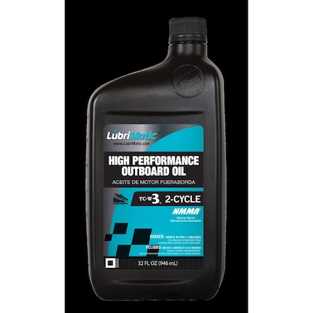 Lubrimatic LubriMatic TC-W3 2-Cycle Outboard Motor Oil 1 qt 1 pk 11591